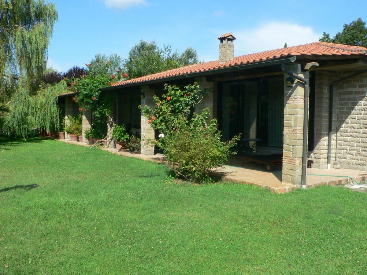 Villa Con Piscina Канале Монтерано Екстериор снимка